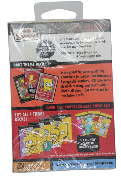 The Simpsons Trading Card Game, Bart Simpson 1 Player Theme Deck (New Sealed BOX)