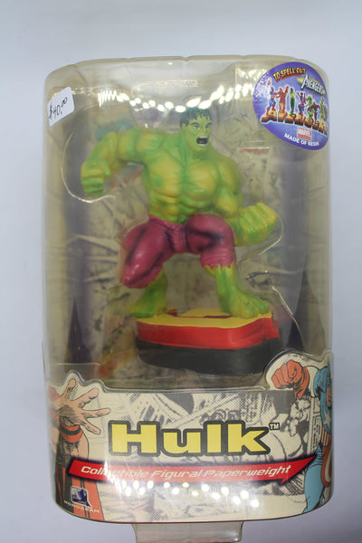 MARVEL UNIVERSE AVENGERS HULK RESIN PAPERWEIGHT FIGURAL STATUE FIGURE SERIES 1