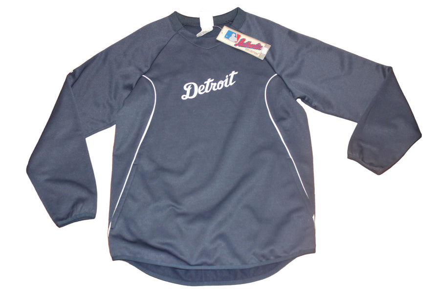 MLB Detroit Tigers Men's Long Sleeve - Majestic - Authentic Collection - Small