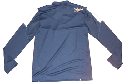 MLB Detroit Tigers Men's Majestic CoolBase 1/4 Zip Pullover