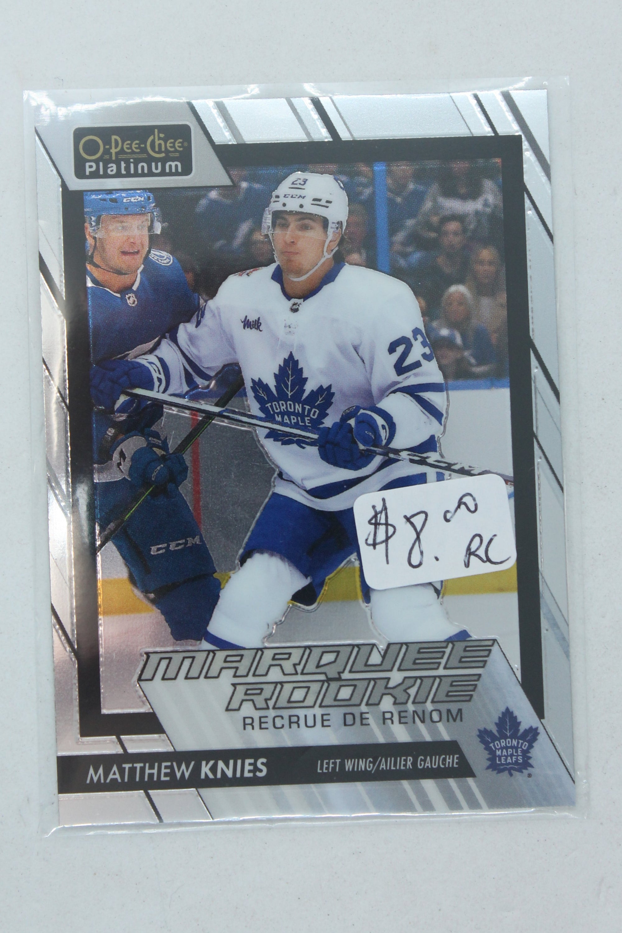 Matthew Knies 2023-24 O-Pee-Chee Platinum Marquee Rookies Rookie Card