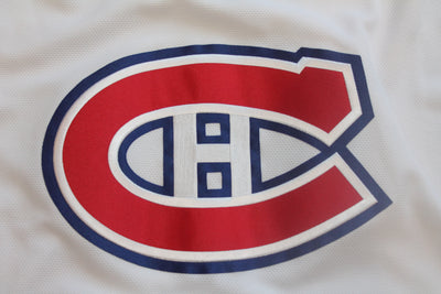 NHL Montreal Canadiens Men's Blank Back Reebok Away Jersey - XLarge