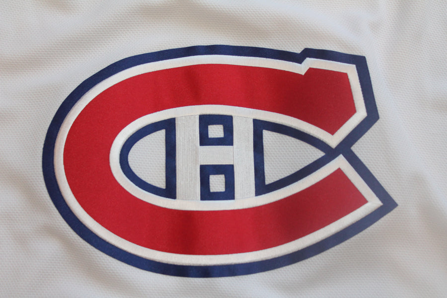 NHL Montreal Canadiens Men's Blank Back Reebok Away Jersey - XLarge