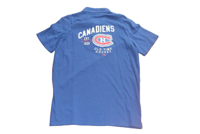 NHL Montreal Canadiens Men's OTH Cotton Polo Shirt - Medium