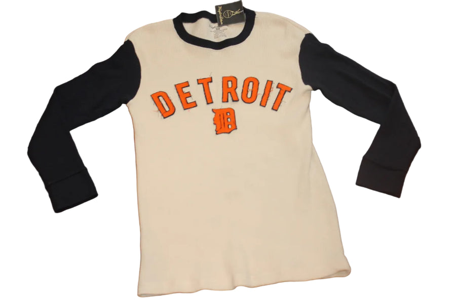 MLB Detroit Tigers Men's Wright & Ditson Long Sleeve - Small