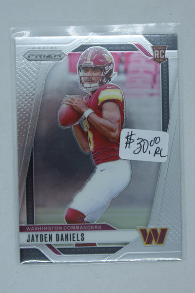Jayden Daniels 2024 Panini Prizm - Rookies Rookie Card
