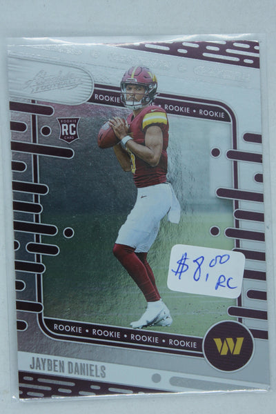 Jayden Daniels 2024 Panini Absolute - Rookies Rookie Card