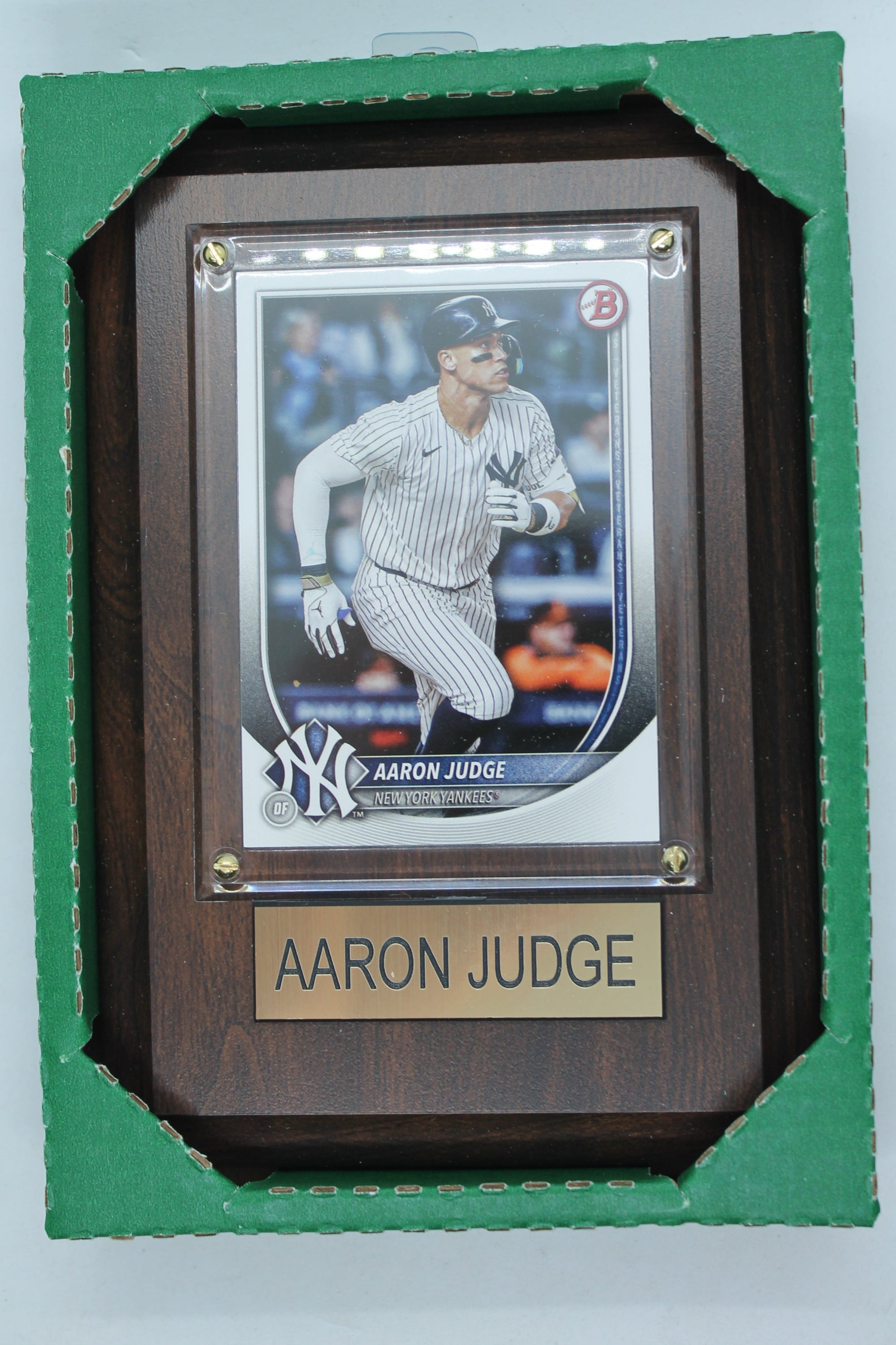 MLB New York Yankees Aaron Judge Plaque with Card