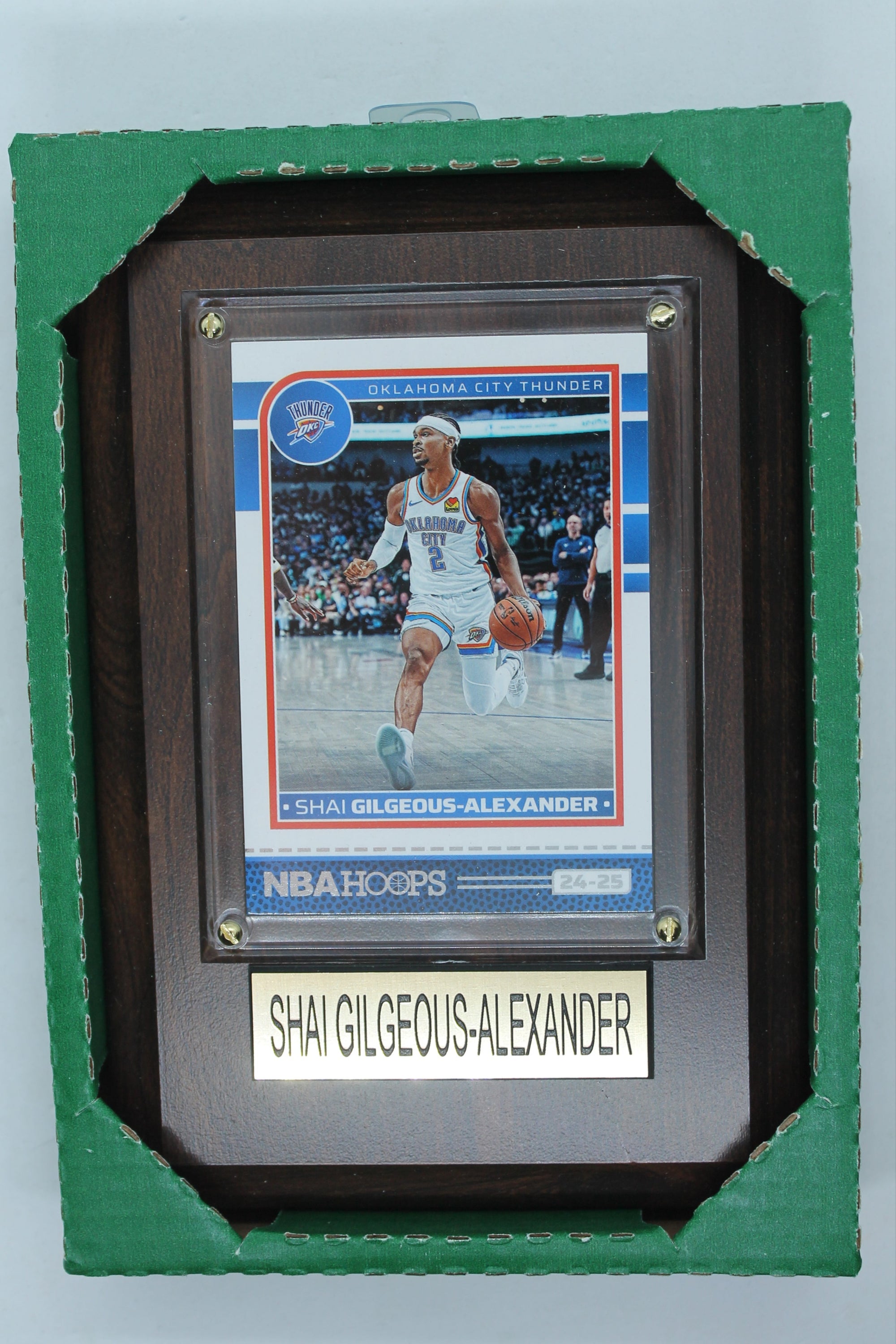 NBA Oklahoma City Thunder Shai Gilgeous-Alexander Plaque with Card