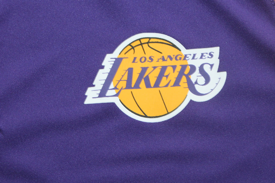 NBA Los Angeles Lakers Men's Fanatics Golf Shirt - Purple