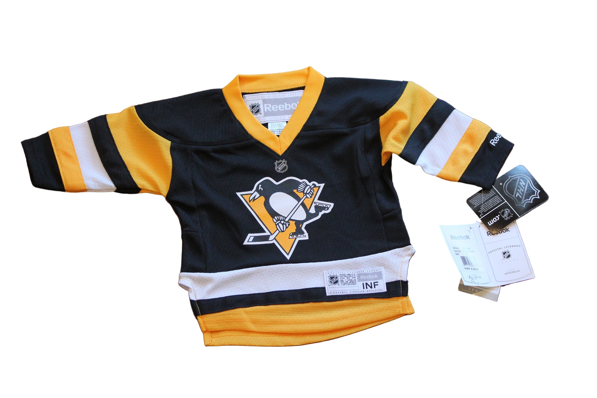 NHL Pittsburgh Penguins Infant Home Jersey