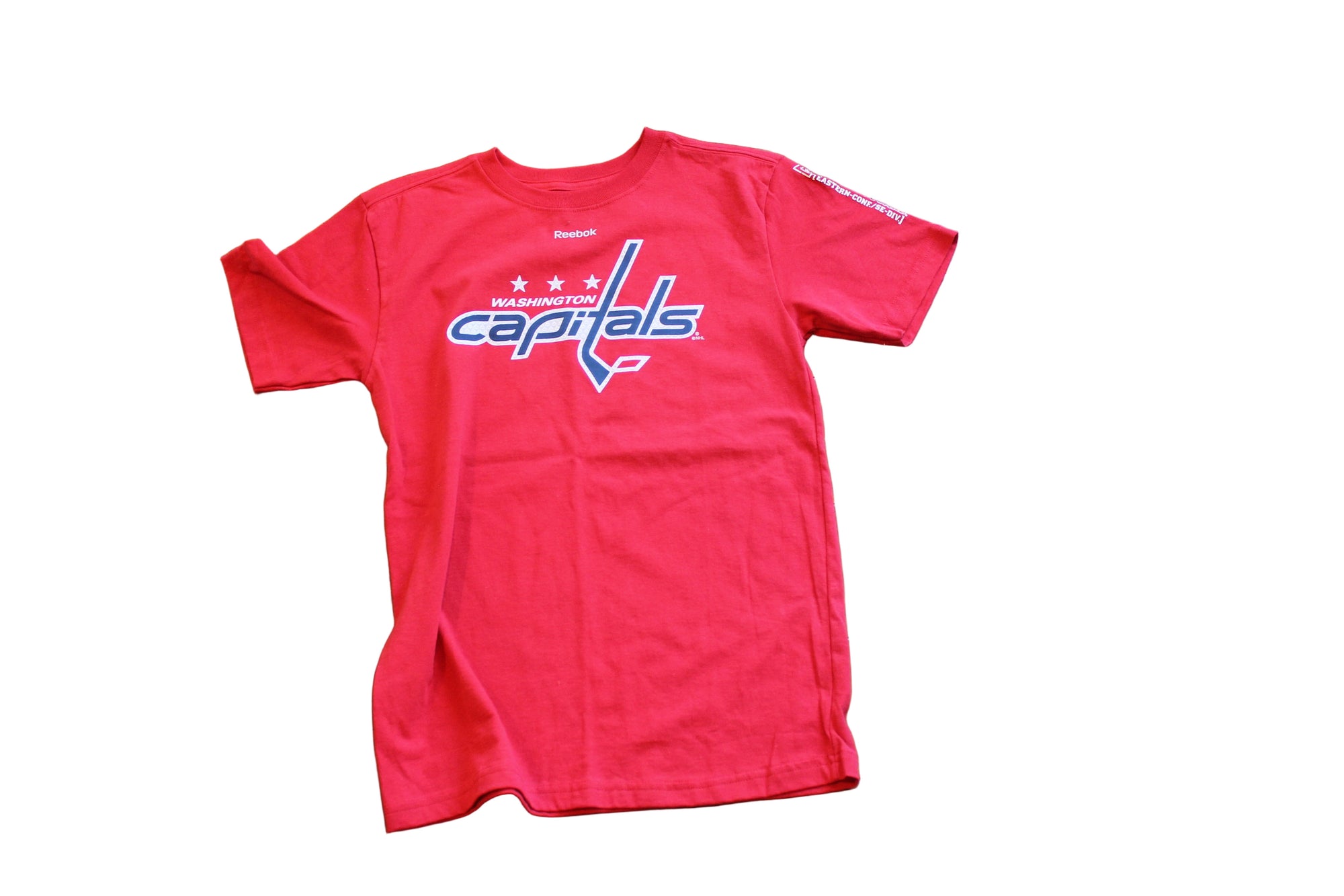 NHL Washington Capitals Youth Reebok Logo Tee