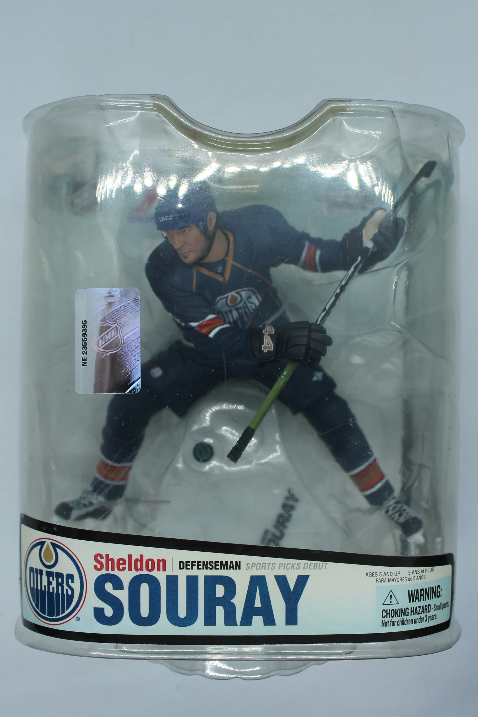 Sheldon Souray McFarlane 2008 Series 18 - Edmonton Oilers - Yellowing Clamshell