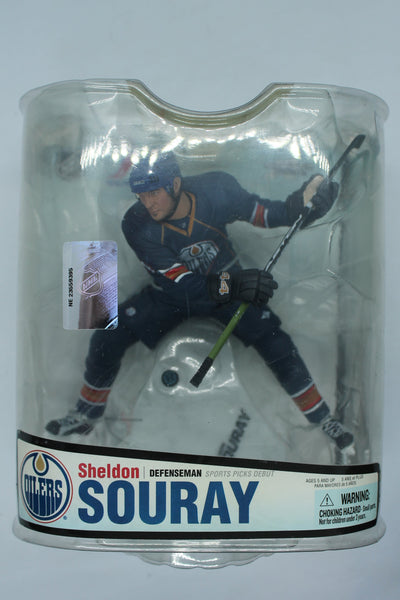 Sheldon Souray McFarlane 2008 Series 18 - Edmonton Oilers - Yellowing Clamshell