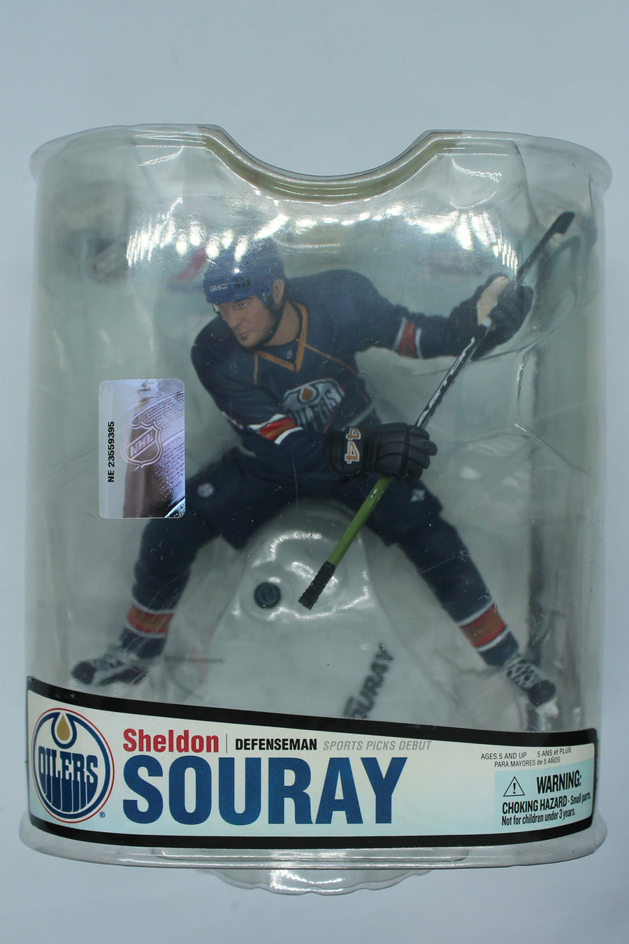 Sheldon Souray McFarlane 2008 Series 18 - Edmonton Oilers - Yellowing Clamshell