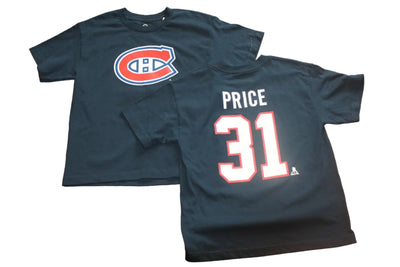 NHL Montreal Canadiens Youth "Carey Price" #31 Player Tee (Blue)