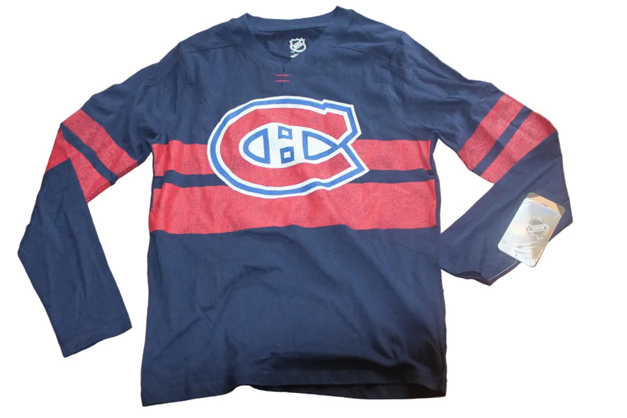 NHL Montreal Canadiens Youth Long Sleeve Tee