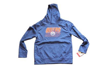 NHL Edmonton Oilers Youth Extra Point Performance Hoodie