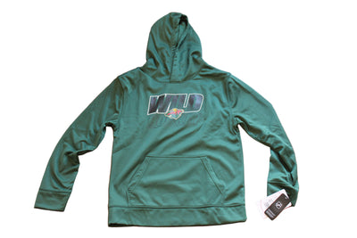 NHL Minnesota Wild Youth Extra Point Performance Hoodie