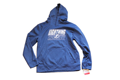 NHL Tampa Bay Lightning Youth Extra Point Performance Hoodie