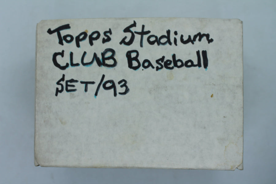 1993 Stadium Club Series 1 - SET (Cards 1-300) Includes Clemens, Bonds, Maddux