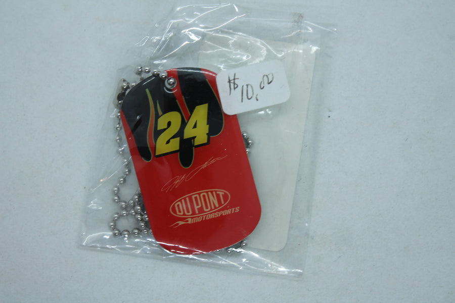 NASCAR Jeff Gordon #24 Dog Tag Necklace