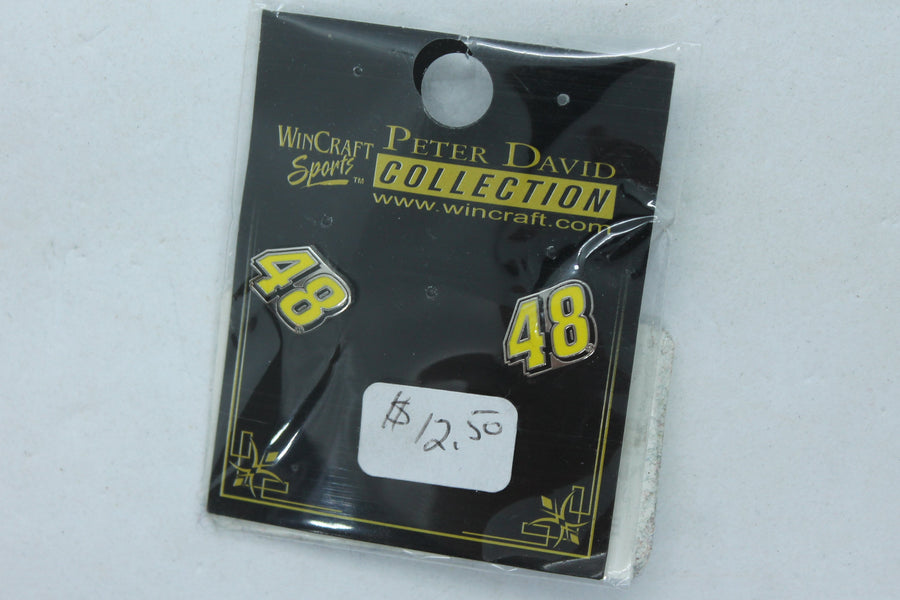 NASCAR Jimmie Johnson #48 Earrings