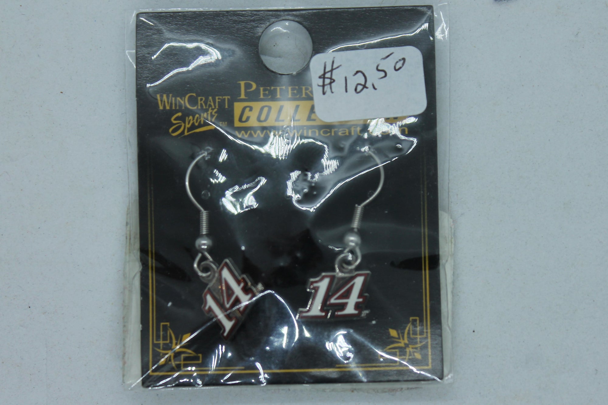 NASCAR Tony Stewart #14 Dangle Earrings