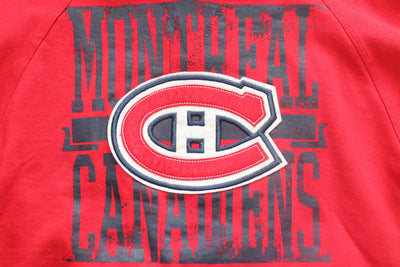 NHL Montreal Canadiens Youth Old Time Hockey Fleece Hoodie - Small