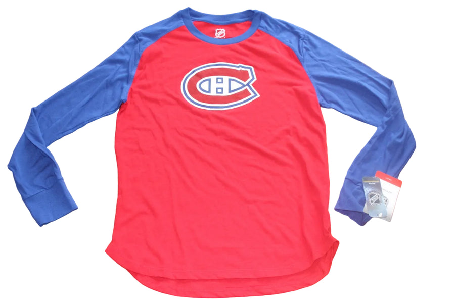 NHL Montreal Canadiens Youth Long Sleeve Tee