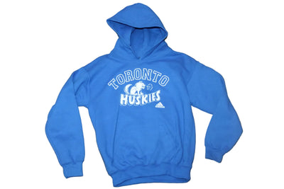 NBA Toronto Raptors Adidas Youth Fleece Hoodie - Huskies - Blue