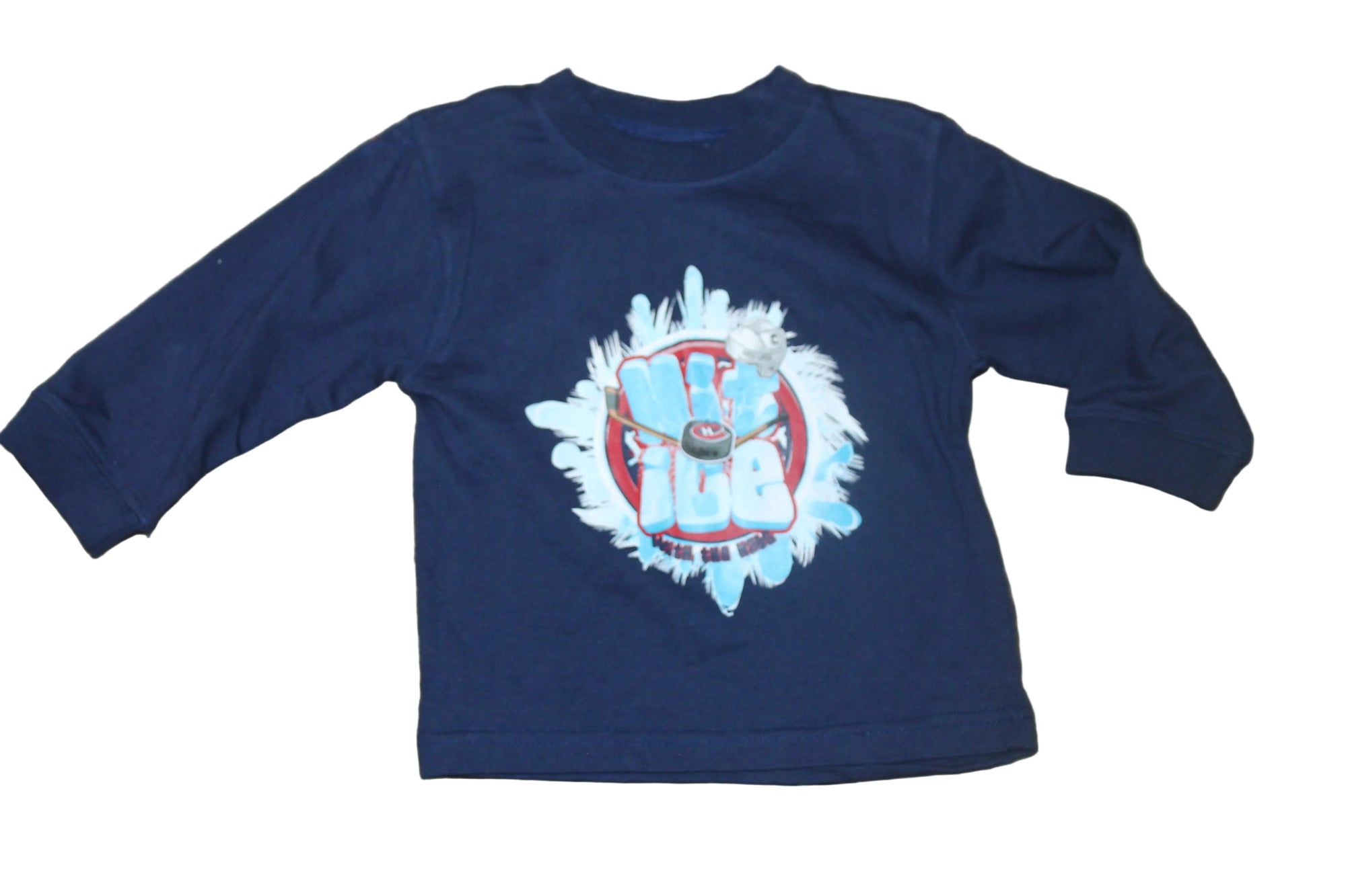 NHL Montreal Canadiens Toddler Long Sleeve "Hit Ice" T-Shirt