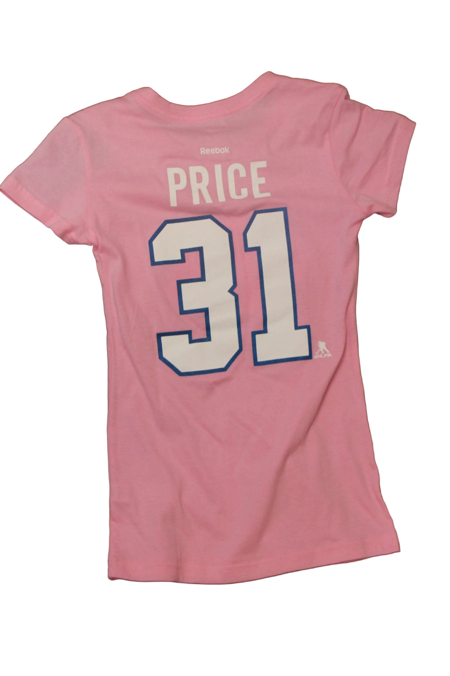 NHL - Kids' Montreal Canadiens Girl's Reebok Carey Price Short Sleeve T-Shirt - Pink