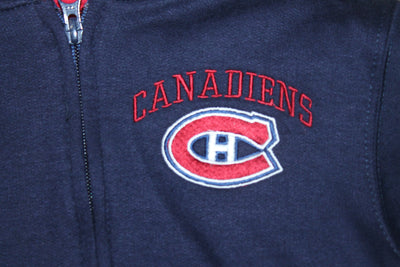 NHL Montreal Canadiens Toddler Reebok Full Zip Hoodie