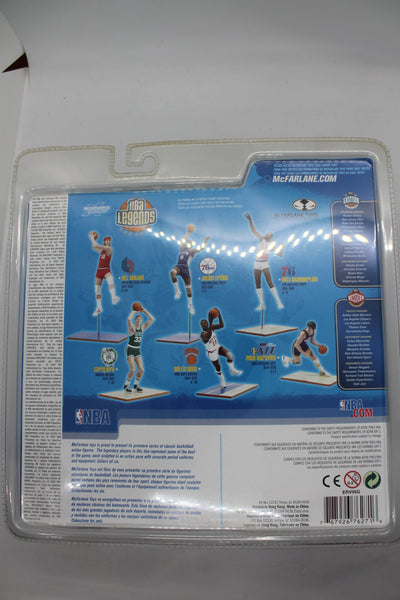 JULIUS ERVING MCFARLANE - NBA LEGENDS - BLUE JERSEY - PHILADELPHIA 76'ERS