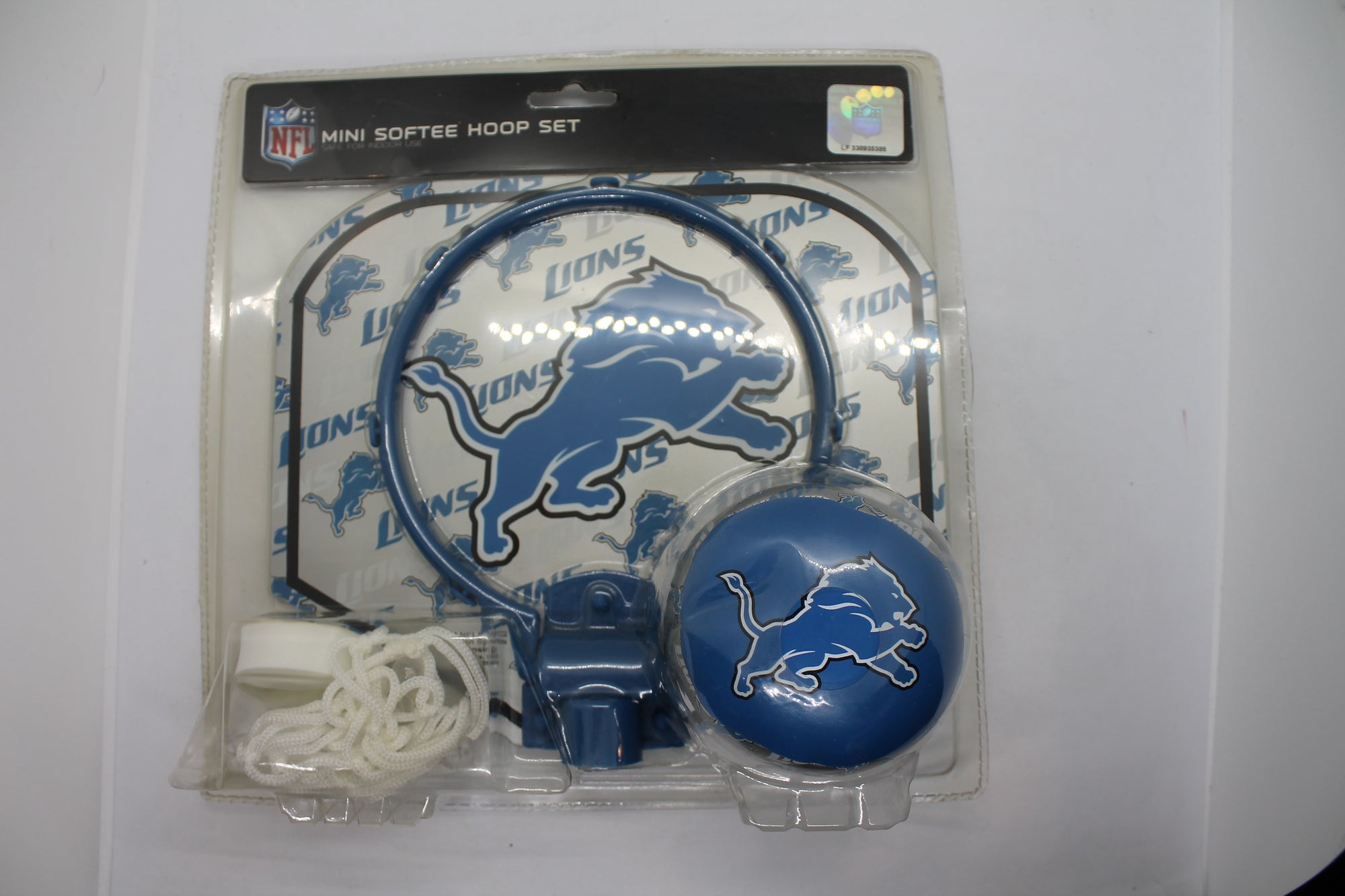 NFL Detroit Lions Mini Softee Hoop Set