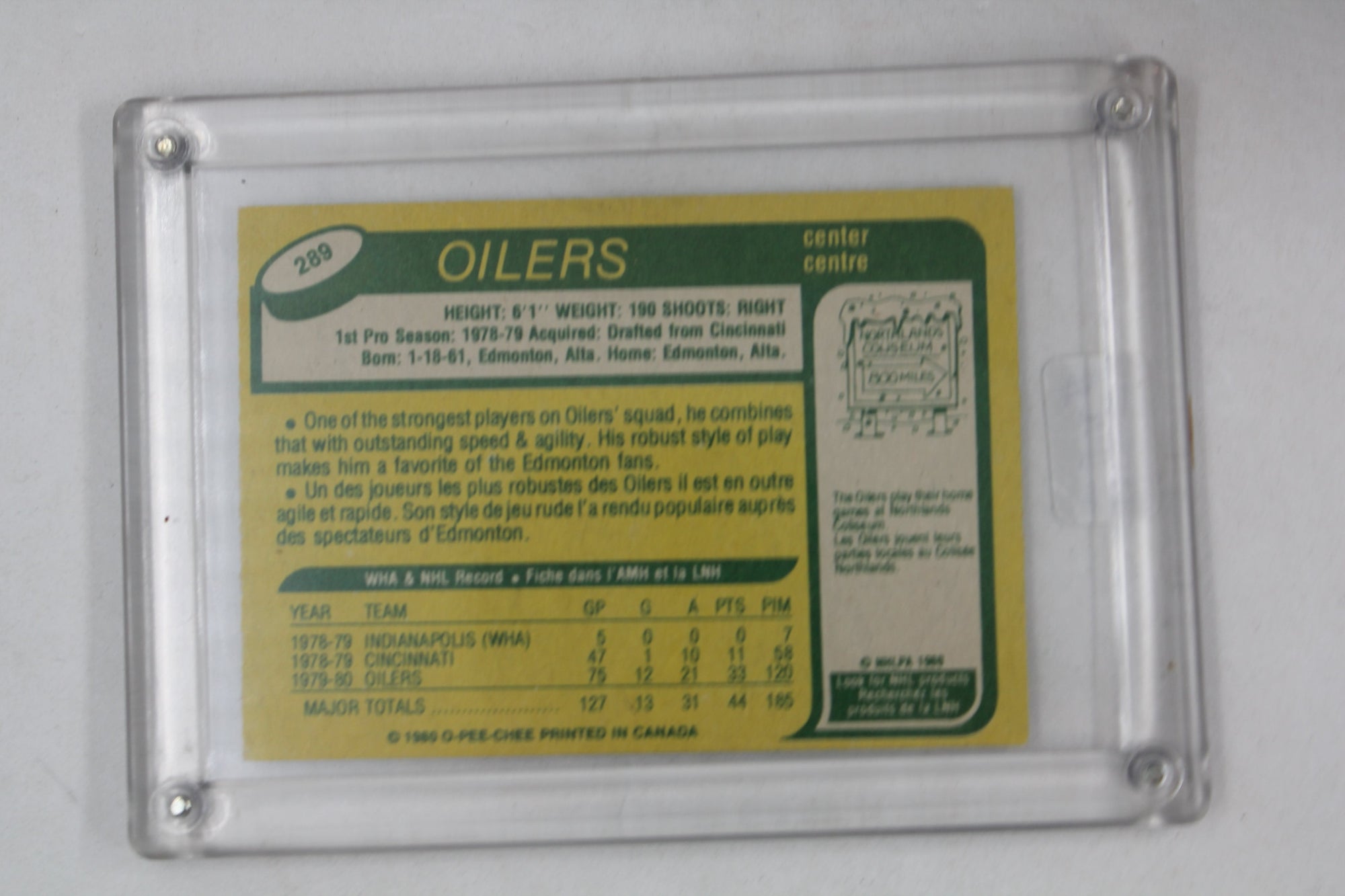 Mark Messier 1980-81 O-Pee-Chee Rookie Card - Edmonton Oilers