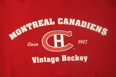 NHL Montreal Canadiens Kid's Bulletin Vintage Fleece Hoodie