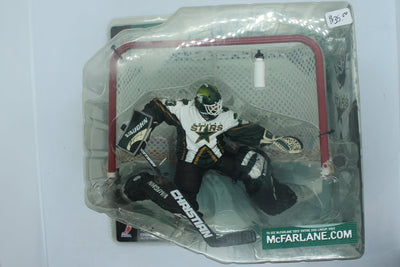 ED BELFOUR MCFARLANE - NHL SERIES 1 - Dallas Stars - White JERSEY (Sale)