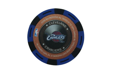 NBA 2005-06 Lebron James NBA Topps Poker Chip Blue/Black Cavaliers Rare