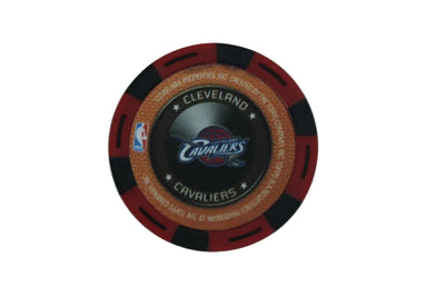 NBA 2005-06 Lebron James NBA Topps Poker Chip Red/Black All Star