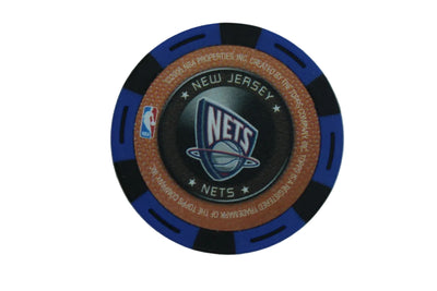 NBA 2005-06 Vince Carter NBA Topps Poker Chip Blue/Black - Nets