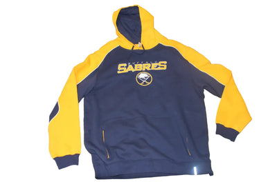 NHL Buffalo Sabres Men's Reebok Face Off Hoodie - XXLarge