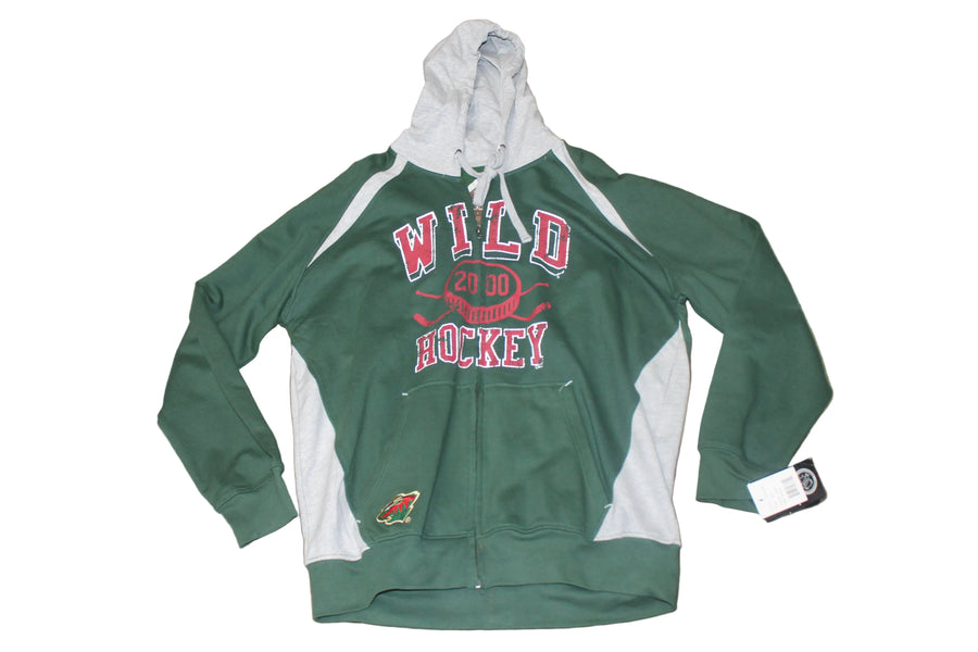 NHL Minnesota Wild Men's G-III Sports Zip-Up Hoodie - XXL