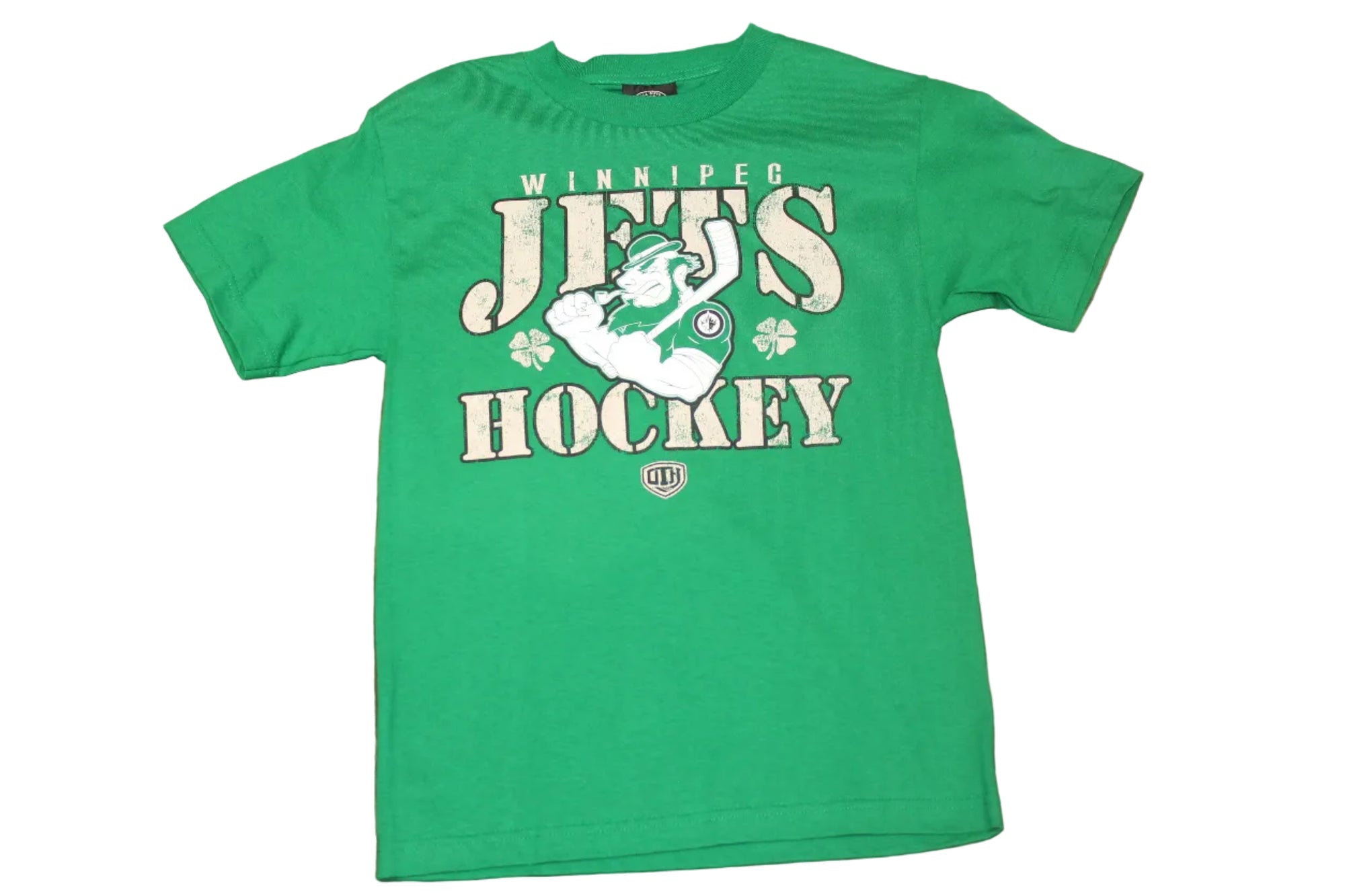 NHL Men's Winnipeg Jets Old Time Hockey St. Pattys Short Sleeve T-Shirt