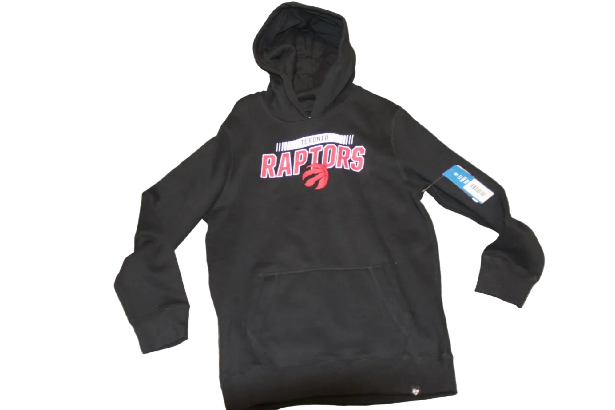 NBA Toronto Raptors '47 Brand Youth Hoodie - Black - XLarge