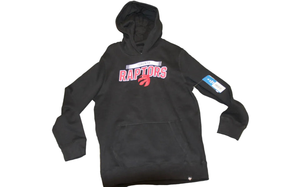 NBA Toronto Raptors '47 Brand Youth Hoodie - Black - XLarge