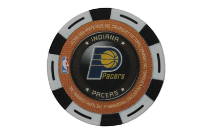 NBA 2005-06 Stephen Jackson NBA Topps Poker Chip White/Black - Pacers