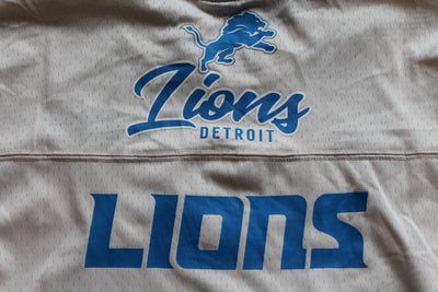 NFL- Men's Ultra Game Team Apparel Detroit Lions Jersey - Large