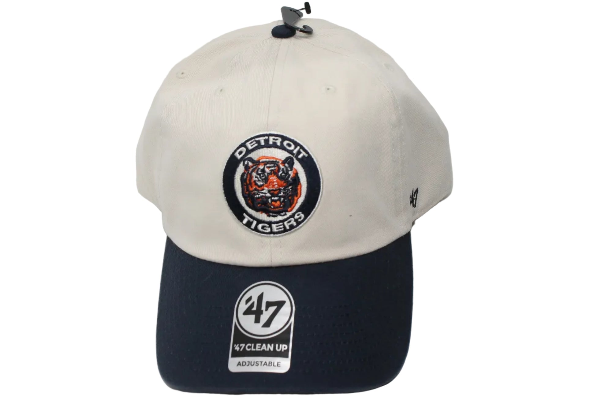 MLB Detroit Tigers Cooperstown '47 Brand Two Tone Clean Up Adjustable Hat